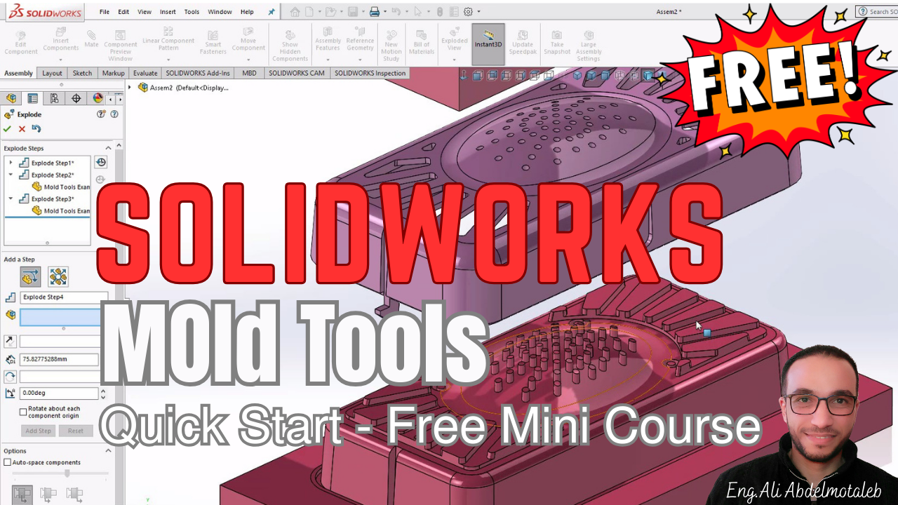 SolidWorks Mold Tools – Quick Start